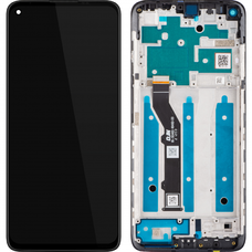 LCD kijelző modul Motorola Moto G9 Plus, fekete