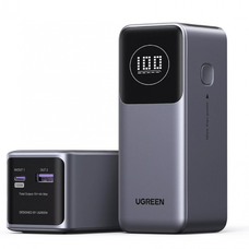 Powerbank UGREEN PB724, 20000mAh, 100W, QC + PD, Szürke