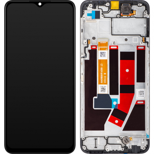 LCD kijelző modul Oppo A77 4G / A57s / OnePlus Nord N20 SE, fekete