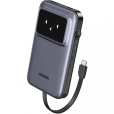 Powerbank UGREEN PB511 Uno, 10000mAh, 30W, QC + PD, Szürke
