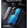 Anker 737 Powerbank, 24000mAh, 140W, QC + PD, Fekete A1289011 - 3. kép