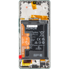 LCD kijelző modul Honor Magic5 Lite-hoz, akkumulátorral, Smaragd Zöld - 1. kép