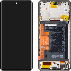 Honor Magic6 Lite LCD kijelző modul, akkumulátorral, Éjfekete