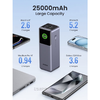 Powerbank UGREEN PB722, 25000mAh, 200W, QC + PD, Szürke - 4. kép