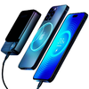 Powerbank 3MK MagSynergy Ni+, 10000mAh, 22.5W, PD + FQI, Fekete - 3. kép