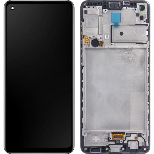 LCD Kijelző Modul Samsung Galaxy A21s A217-hez, Fekete