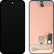 LCD Kijelző Modul Google Pixel 9a-hoz, keret nélkül, fekete