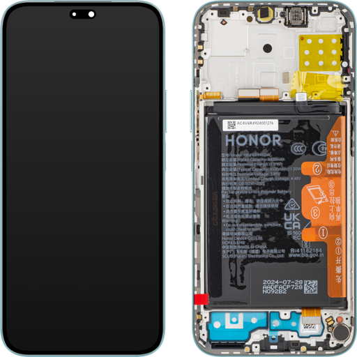 Honor 200 Lite LCD kijelző modul akkuval - Csillagkék