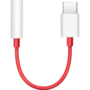 USB-C - 3.5mm Audio Adapter OnePlus TC01W, 0.09m, Piros 5461100024 - 4. kép