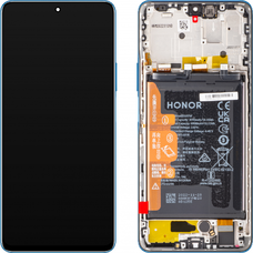 LCD kijelző modul Honor X9 5G / Magic4 Lite-hoz, akkumulátorral, Ocean Blue