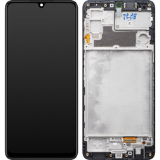 LCD kijelző modul Samsung Galaxy M22 M225 fekete