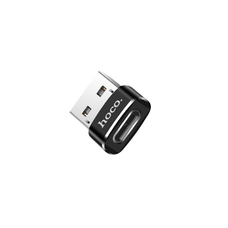 USB-C to USB-A Adapter Hoco UA6, Fekete