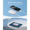 Powerbank Anker MagGo Slim, 10000mAh, 30W, PD + FQI, Fehér A1664H21 - 0. kép