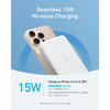 Powerbank Anker MagGo Slim, 10000mAh, 30W, PD + FQI, Fehér A1664H21 - 3. kép