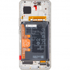 LCD kijelző modul Honor 90-hez, akkumulátorral, Gyémánt Ezüst - 1. kép