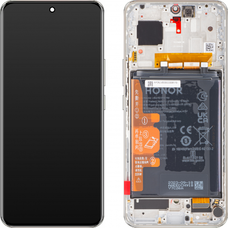 LCD kijelző modul Honor 90-hez, akkumulátorral, Gyémánt Ezüst