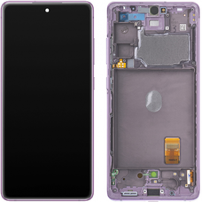 Samsung Galaxy S20 FE 5G G781 LCD kijelző modul, lila