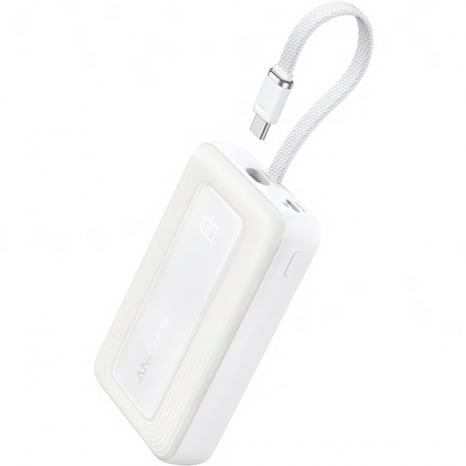 Powerbank Anker Zolo, 10000mAh, 30W, QC + PD, Fehér A1688H21