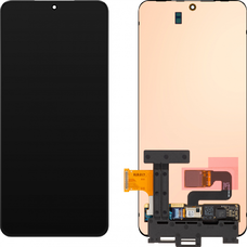 Samsung Galaxy S21 5G G991 LCD kijelző modul, keret nélkül, fekete