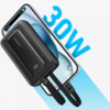 Powerbank Anker PowerCore, 10000mAh, 30W, QC + PD, Fekete A1680G11 - 0. kép