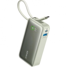 Anker Nano, 10000mAh, 30W, QC + PD, Zöld Powerbank