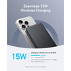 Powerbank Anker MagGo Slim, 10000mAh, 30W, PD + FQI, Fekete A1664H11 - 1. kép
