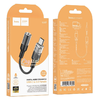 USB-C - 3.5mm audio adapter Hoco LS37, fekete - 3. kép