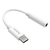 USB-C - 3.5mm audio adapter Hoco LS30, fehér - 2. kép