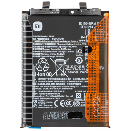 BP52 akkumulátor Xiaomi Poco F6-hoz