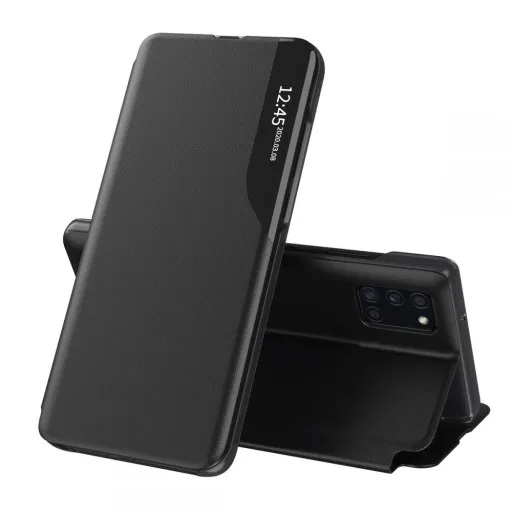Tech-protect Smart View Fliptok Samsung A12 Fekete Tech-protect Smart View Fliptok Samsung A12 Fekete