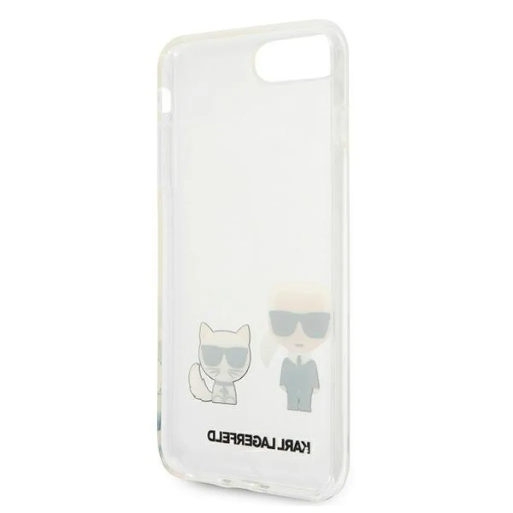 Karl Lagerfeld KLHCI8LCKTR Karl Choupette tok iPhone 7/8 Plus átlátszó - 7