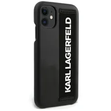 iPhone 12 mini Karl Lagerfeld KLHCP12SSTKLBK keménytok fekete