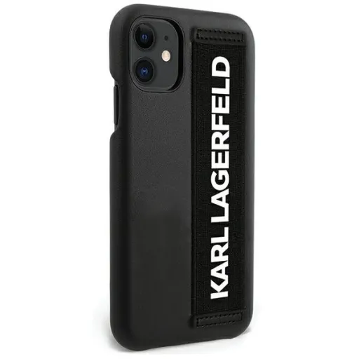 iPhone 12 mini Karl Lagerfeld KLHCP12SSTKLBK keménytok fekete