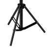 Tripod állvány 1/4'' + spigot fejjel lámpatartó 190cm körfénytartó állvány fekete (Baseus SUYT-C01) - 1. kép