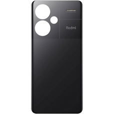 Akkumulátorfedél Xiaomi Redmi Note 13 Pro+ készülékhez, kamera lencse nélkül, Midnight Black
