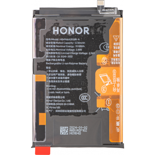 Akkumulátor HB4966A2EGW-A Honor 90 Smart-hoz