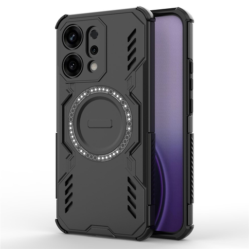 Oppo Reno14 - Techsuit ArmorMag tok - Fekete Oppo Reno14 - Techsuit ArmorMag tok - Fekete