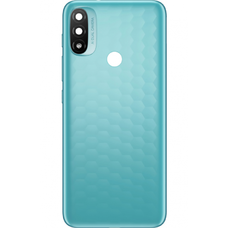 Akkumulátor fedél Motorola Moto E20-hoz, Kék
