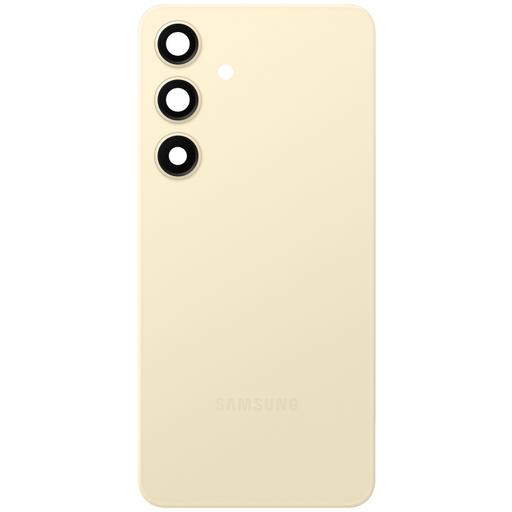 Samsung Galaxy S24 S921 akkumulátorfedél, borostyán sárga