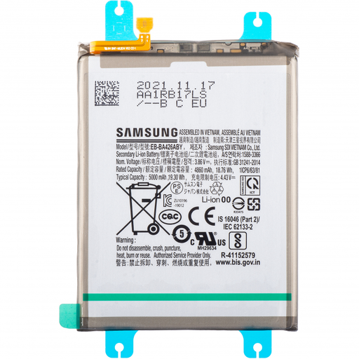 Akkumulátor EB-BA426ABY Samsung Galaxy M22 M225 / A72 A725 / A32 5G A326 / A72 5G A726 / A42 5G A426 számára