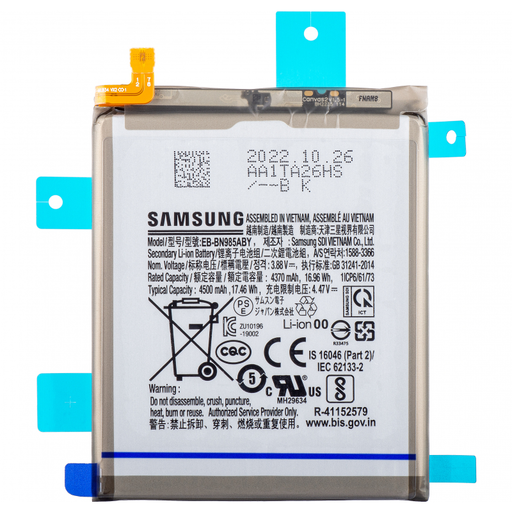 Akkumulátor EB-BN985ABY Samsung Galaxy Note 20 Ultra 5G N986 / Note 20 Ultra N985 készülékhez