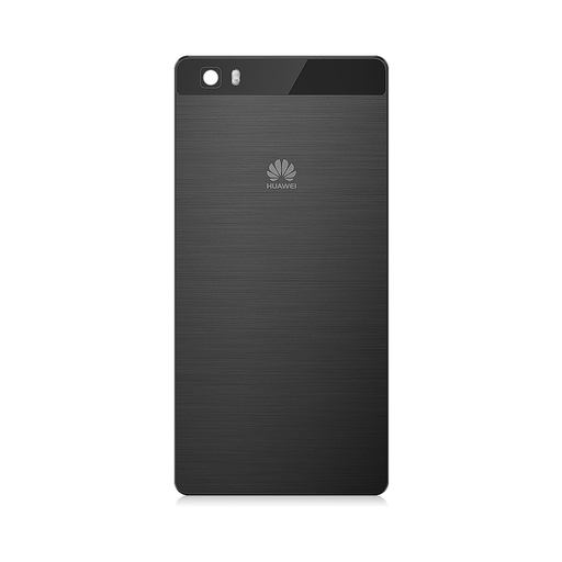 Akkumulátor fedél Huawei P8lite (2015) ALE-L21, Fekete, Kivett (A minőség)