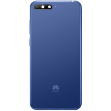 Akkumulátor fedél Huawei Y6 (2018) telefonhoz, Kék, Bontott (A fokozat)