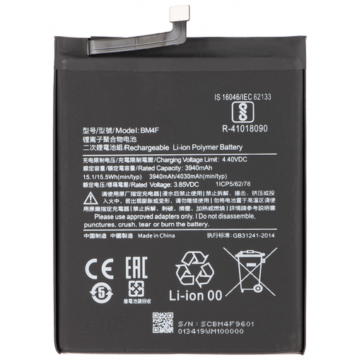 BM4F akkumulátor Xiaomi Mi 9 Lite / A3 készülékhez, utángyártott