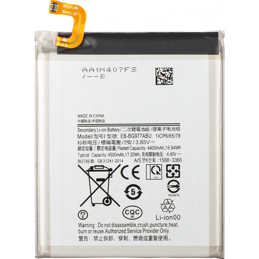 Akku EB-BG977ABU Samsung Galaxy S10 5G G977 készülékhez