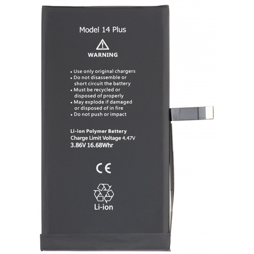 Apple iPhone 14 Plus akkumulátor, 4325mAh kapacitás
