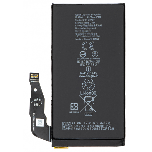 G07DF akkumulátor Google Pixel 8a-hoz, utángyártott