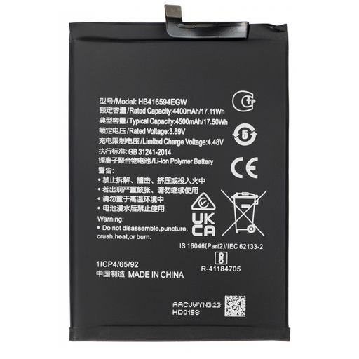 HB416594EGW akkumulátor Honor 90 Lite / X8a, utángyártott
