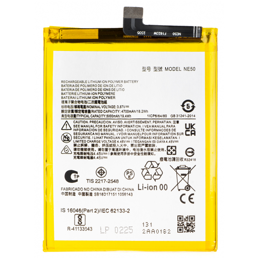 NE50 akkumulátor Motorola Moto G72 / G52 / G82, utángyártott termék