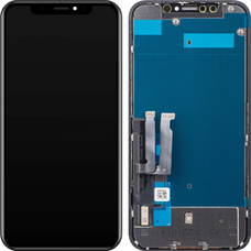 LCD kijelző modul JK Apple iPhone XR-hez, In-Cell verzió, fekete